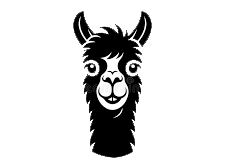 Small llama head